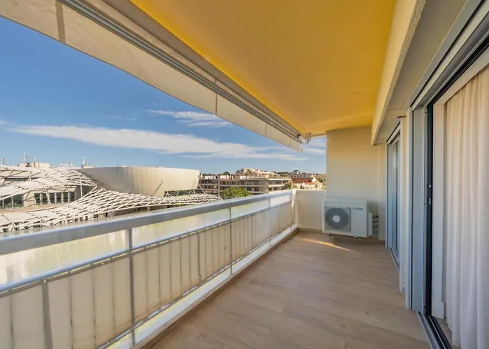 Lumineux Avec Vue Mer, A Deux Pas Des Plages Apartman Antibes